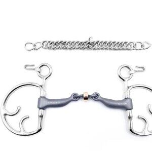 Equestrian Fager Sally Titanium Kimblehook Bit 105mm Pony Sized